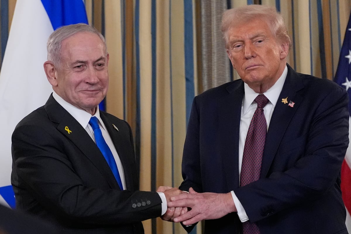 NextImg:Trump and Netanyahu say they’ve agreed on a plan to end Gaza war