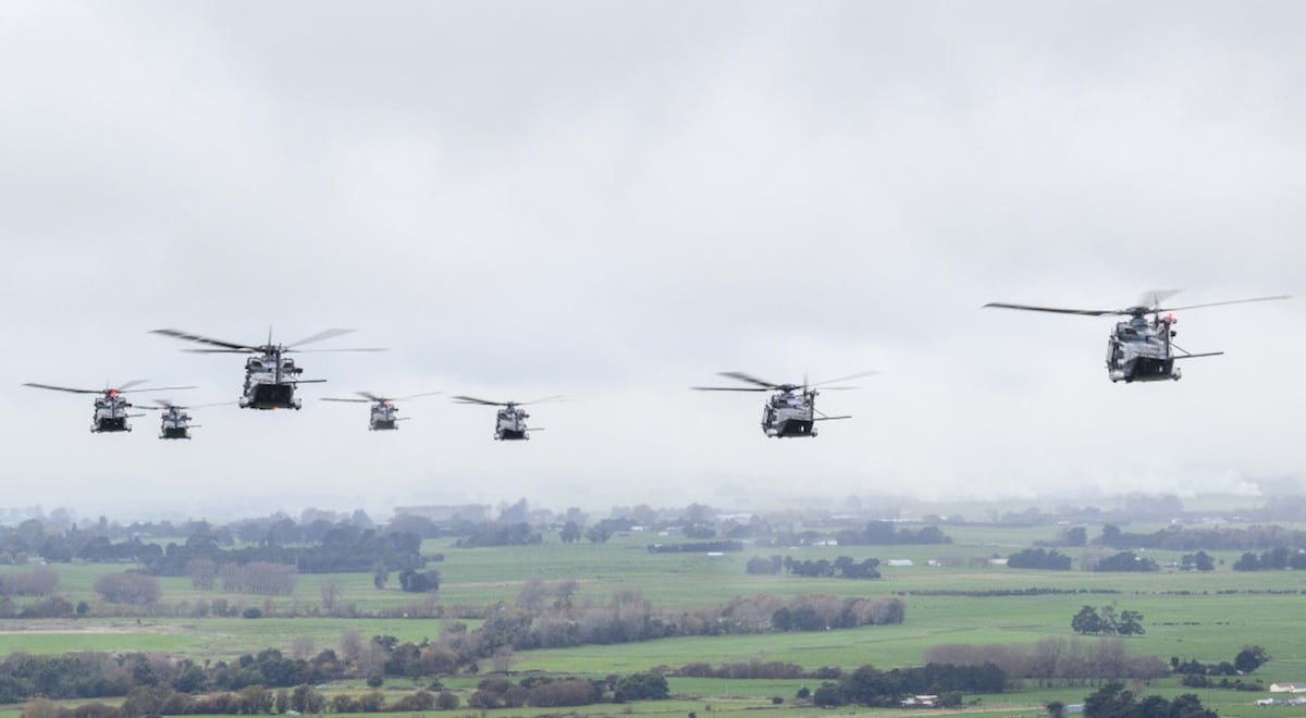 NextImg:New Zealand NH90 helicopters fly record distance across Tasman Sea