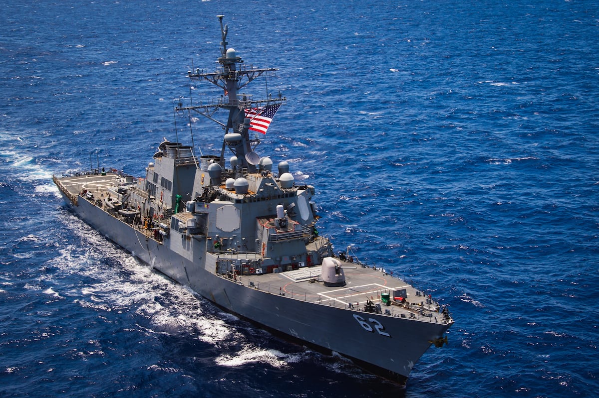 Iran state TV says helicopter confronted US destroyer in Gulf of Oman Iran state TV says helicopter confronted US destroyer in Gulf of Oman