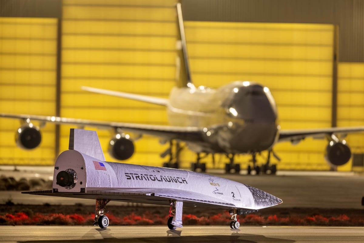 NextImg:Stratolaunch readies second carrier plane for Talon-A hypersonic ride