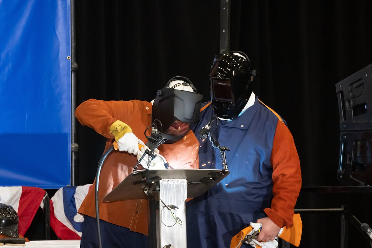 Keel laid for Navy’s second Columbia-class nuclear strike submarine