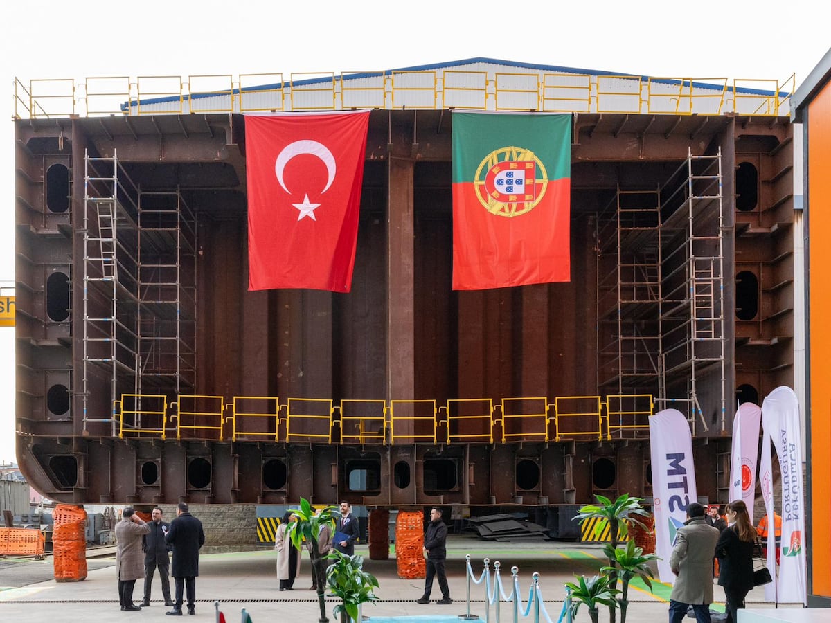 Turkey’s STM lays the keel of the first ship for the Portuguese navy
