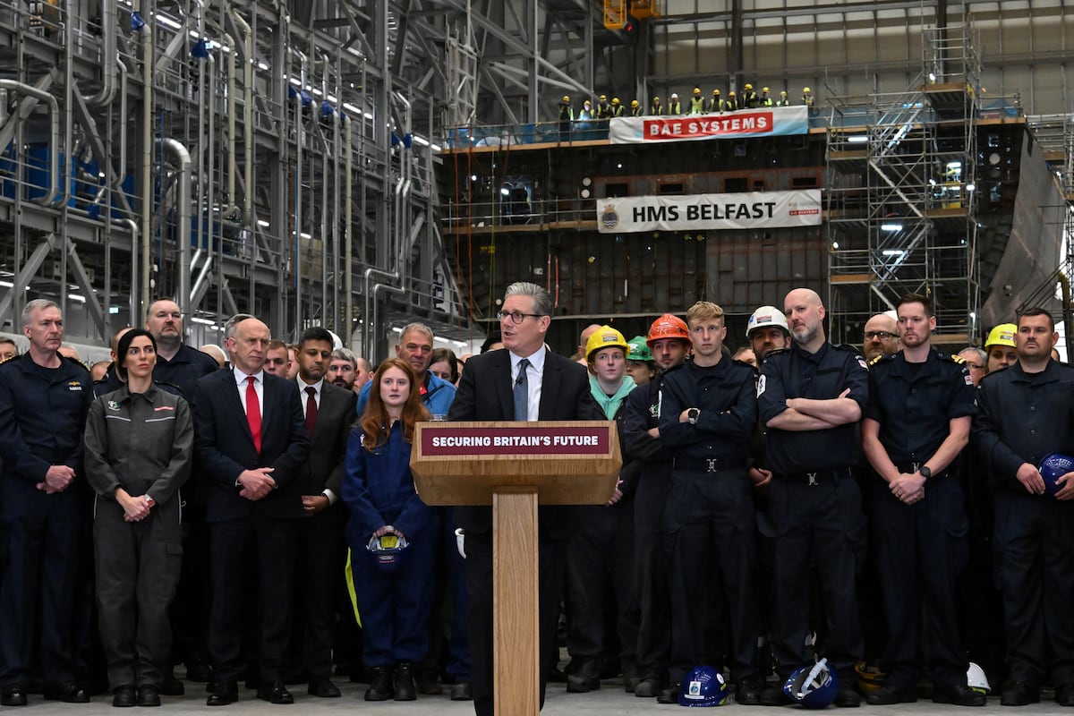 NextImg:Starmer vows ‘battle-ready’ Britain with 12 new attack submarines
