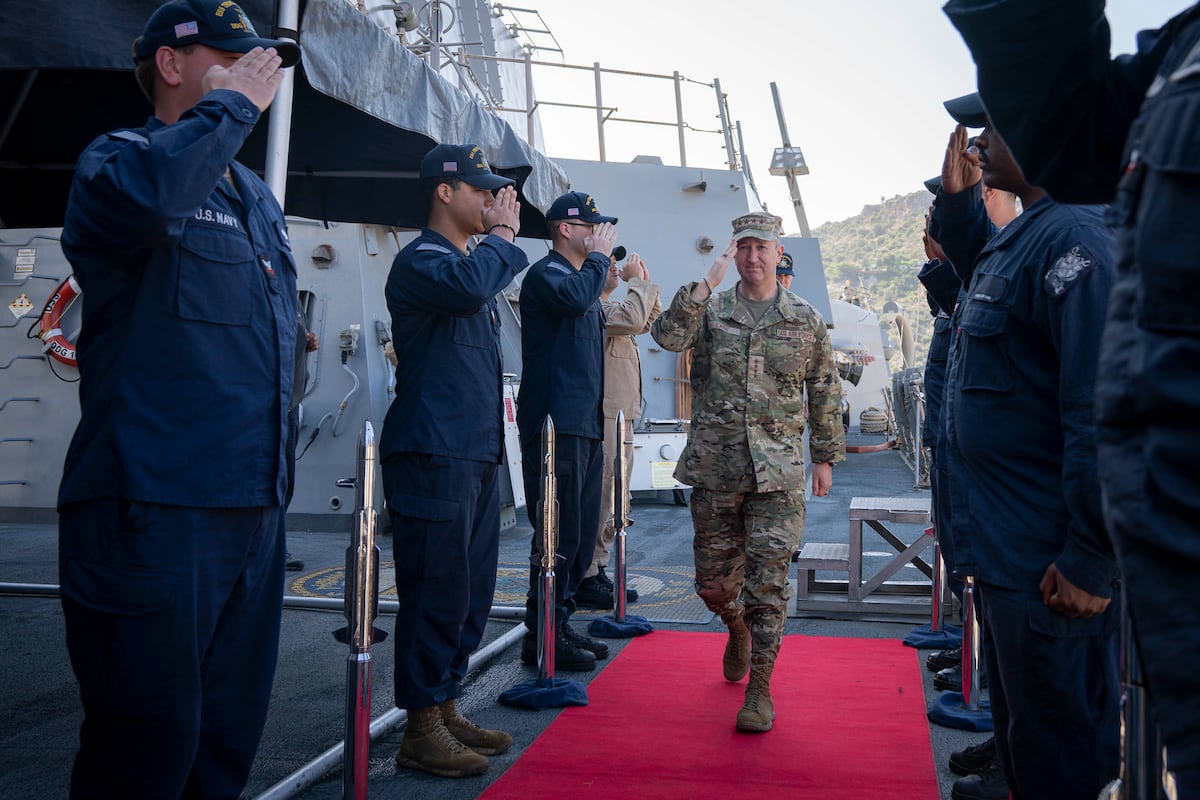 NextImg:Navy destroyers intercepted Iranian missiles, service confirms