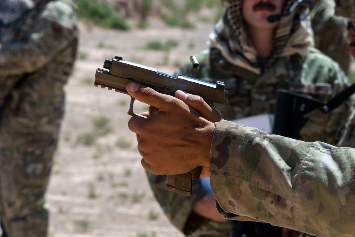 Airman killed by M18 pistol was 21-year-old from Kentucky