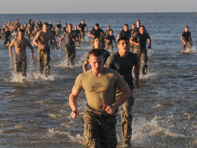Air Force solidifies fitness standards for special warfare trainees