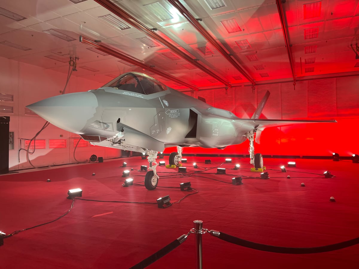 NextImg:First F-35 for Poland rolls out of Lockheed’s Fort Worth plant
