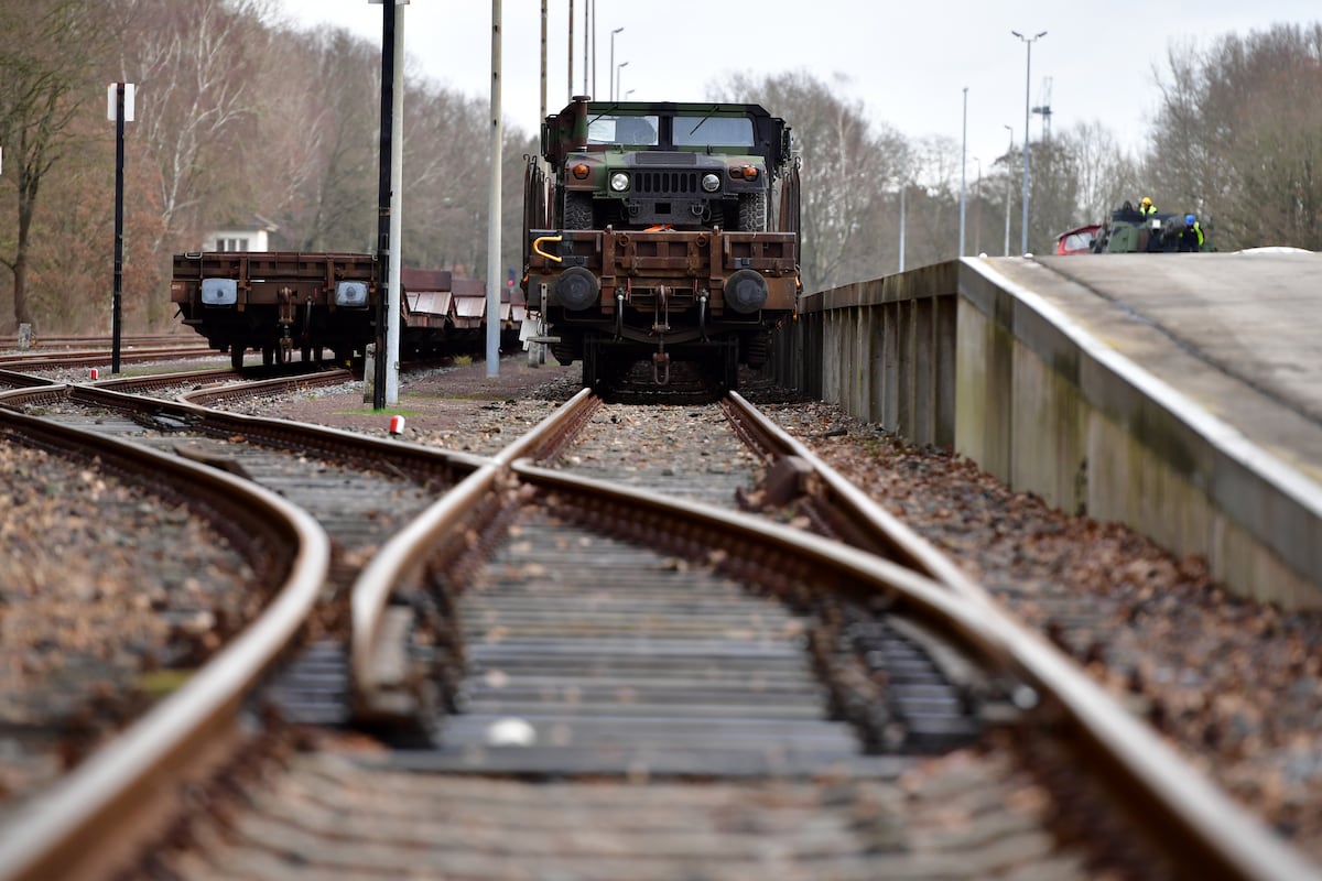 NextImg:Dutch military adds railway steel to rush troops to NATO’s east flank