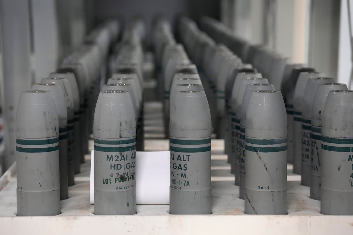 美国将销毁其最后一批化学武器