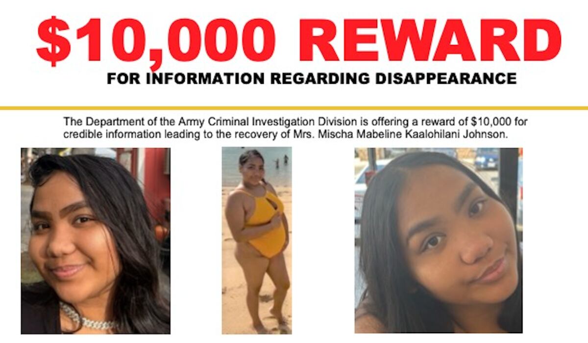 Army files charges against soldier husband of missing woman