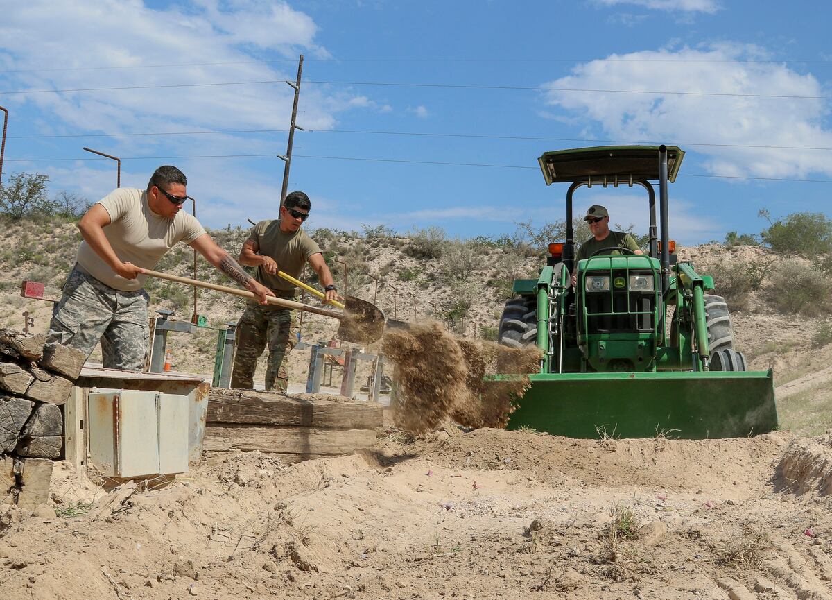 This federal law limits what US troops deployed at the border can do