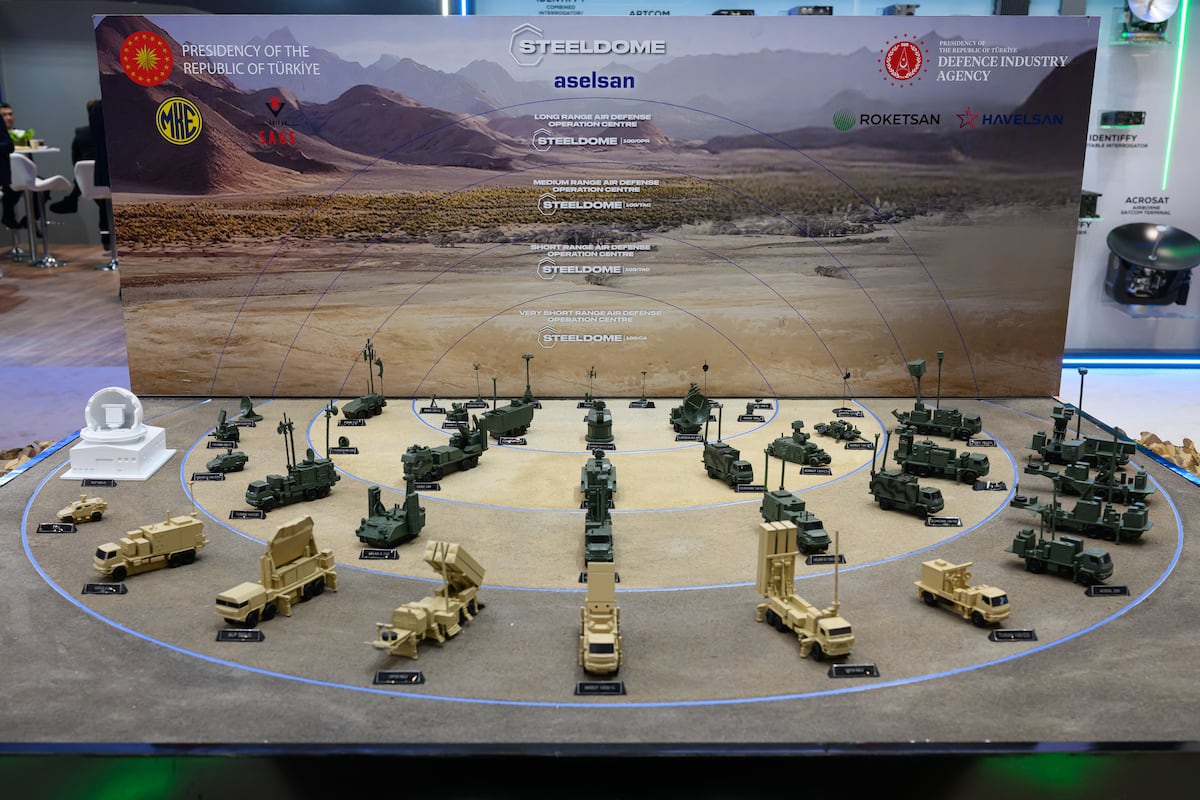Turkey sees nascent ‘Steel Dome’ as deterrent, export money maker