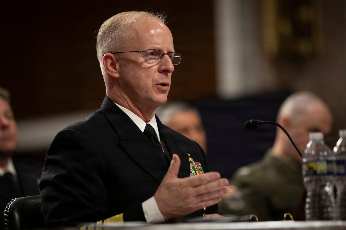 Toilet issues on USS Gerald R. Ford are ‘highly exaggerated,’ says CNO Toilet issues on USS Gerald R. Ford are ‘highly exaggerated,’ says CNO