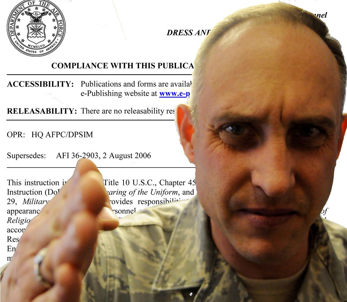 Air Force plans to radically reduce the number of AFIs