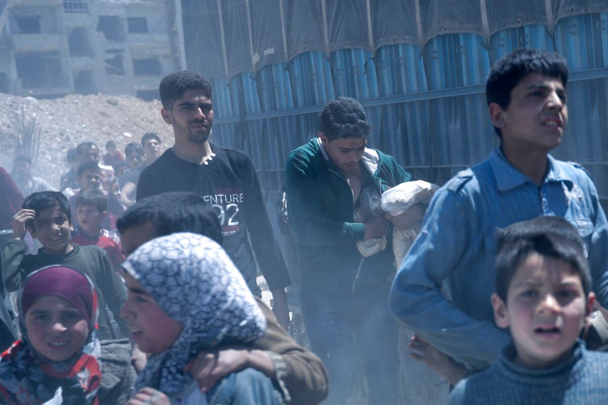 Watchdog reports on alleged Syria chemical attack behind airstrikes