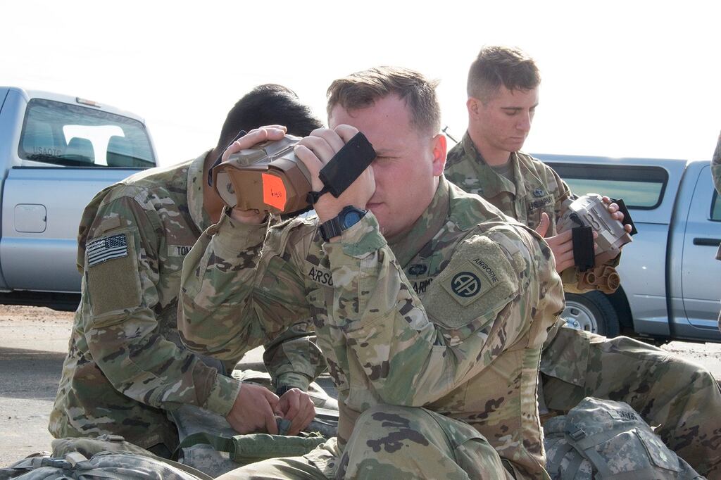 Army paratroopers complete testing on smaller, lighter laser for mortar ...