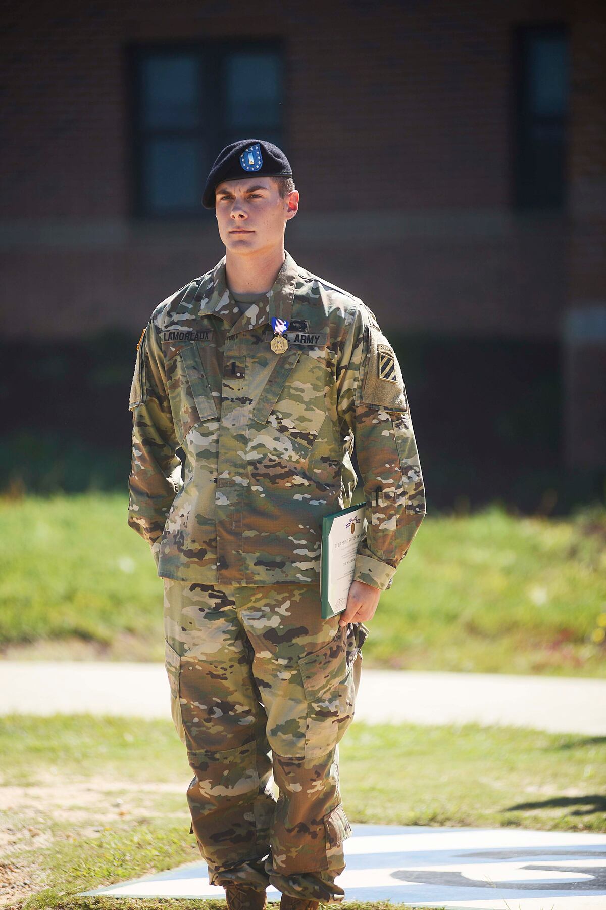 Soldier's Medal for officer who saved 2 in river rescue