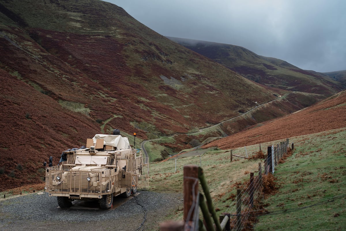 NextImg:British troops test laser weapon as cheap option to fry drones