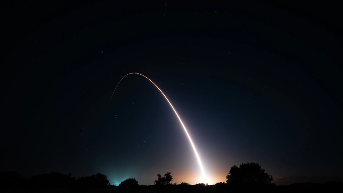 Air Force test-launches unarmed Minuteman III missile