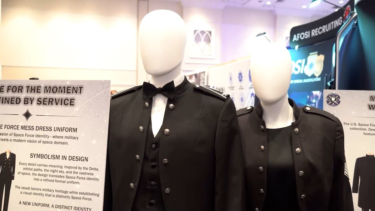 First Look: New designs for Space Force mess dress uniforms