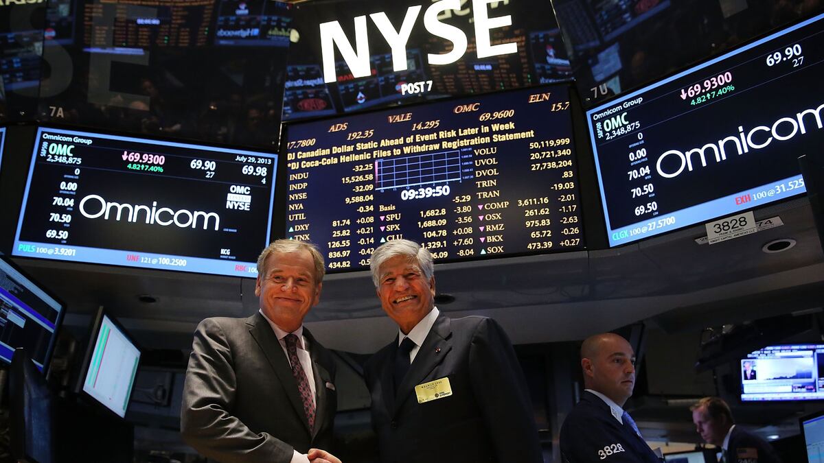 Two Giant Advertising Groups Merge to Create New Giant Advertising Group