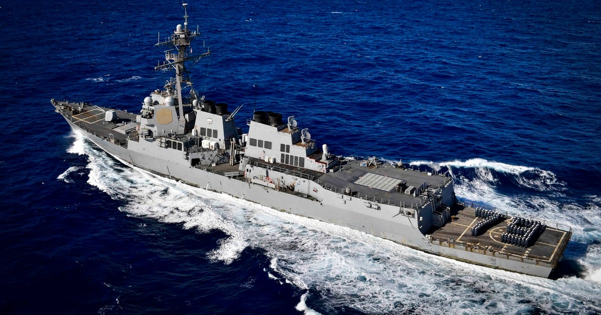 Navy Destroyer Catches On Fire In Repair Yard One Sailor Treated At Hospital