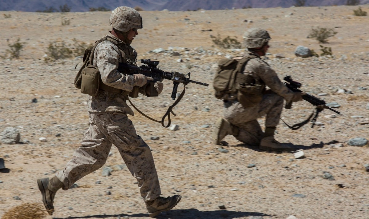 Two Marines sustain gunshot wounds during Twentynine Palms training