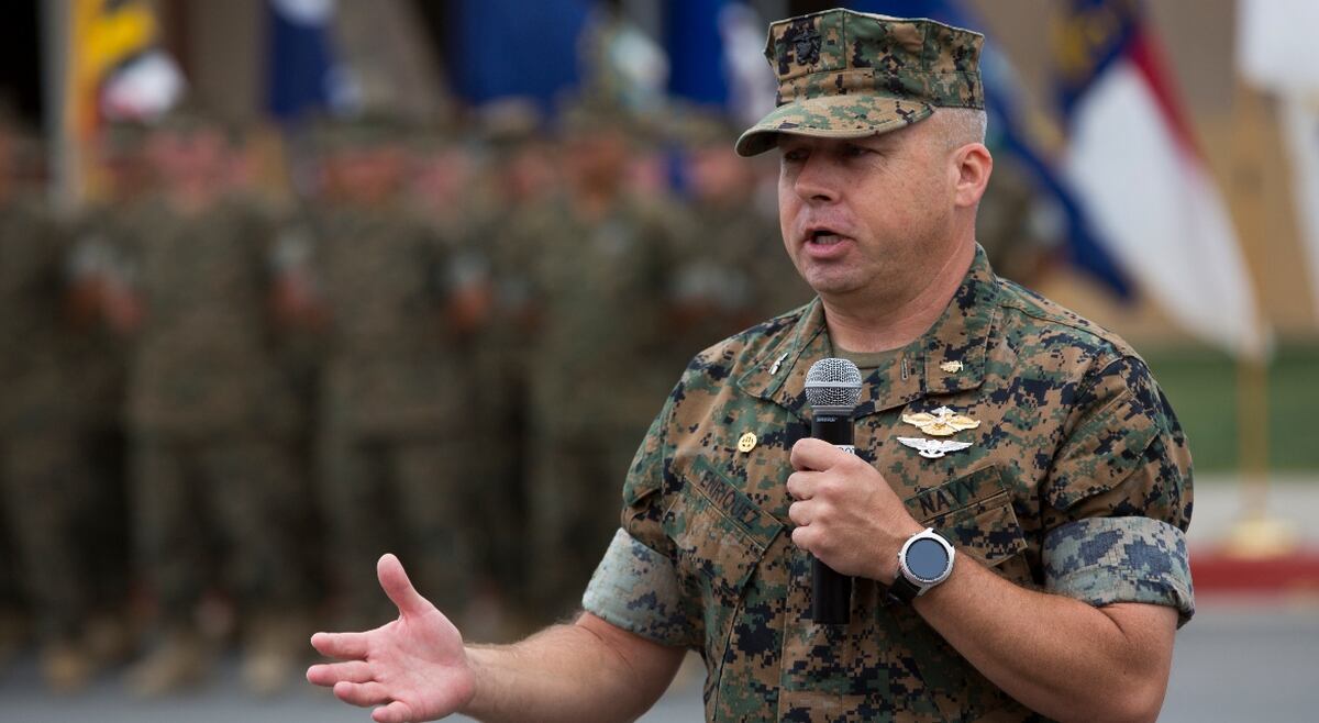 Marine Fires Navy Commander Of Training Battalion
