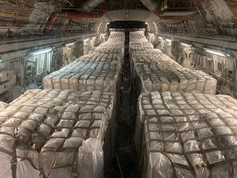 Inside One Air Force C 17 Crew S Journey To Bring Covid 19 Test