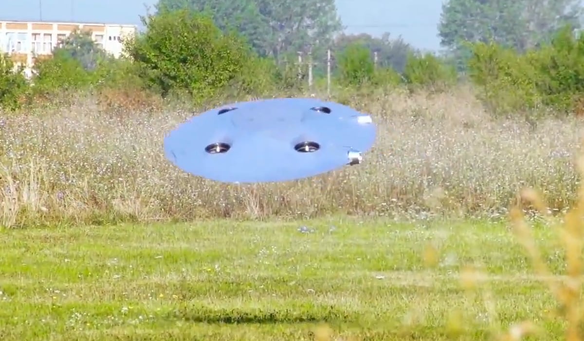 What could a military do with this flying saucer?