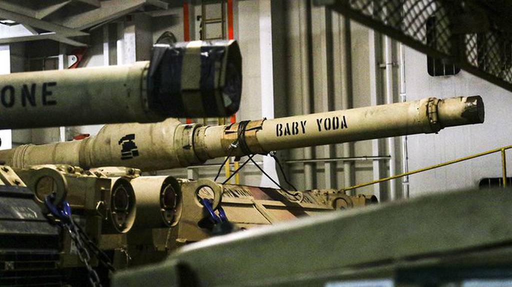 Baby Yoda tank is the weapon we never knew we needed