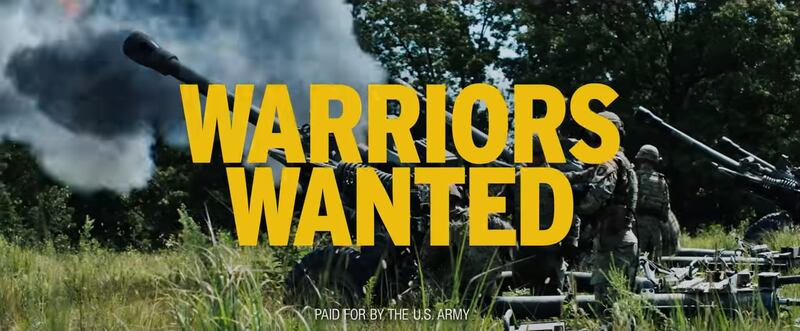 The Army debuted a new recruiting slogan in October. (Army)
