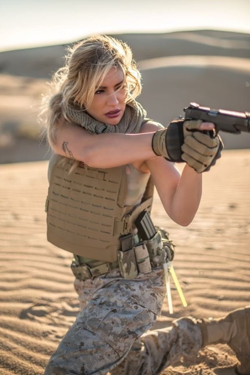 The Few. The Proud. The Bikini Marine.
