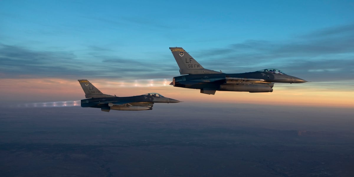 Crashed F-16 from Luke Air Force Base found; pilot feared dead