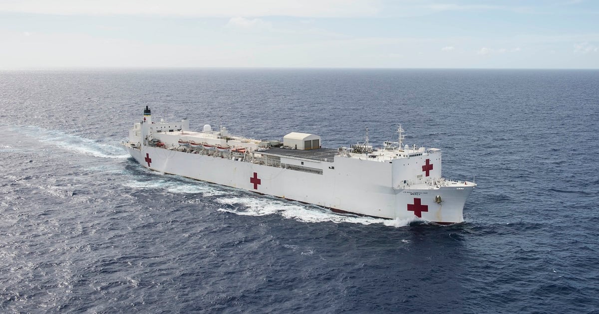 Navy hospital ship Mercy to depart San Diego for Los Angeles for COVID-19 response