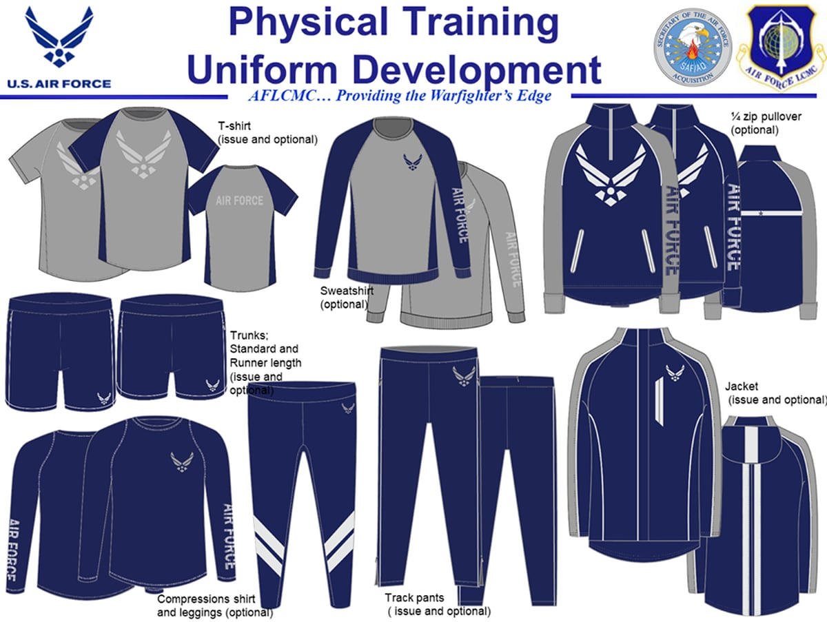 Af Pt Standards Chart