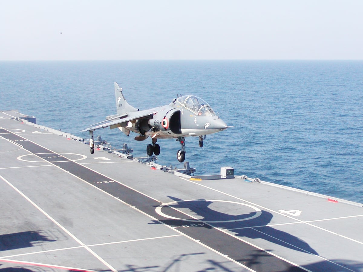 Indian Navy Retires Sea Harriers