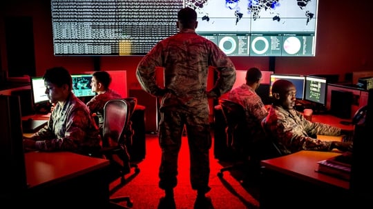 The Air Force is merging intelligence personnel with cyber operators. (U.S. Air Force photo by J.M. Eddins Jr.)