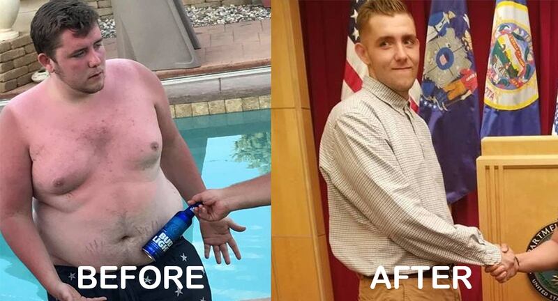 Recruit who dropped nearly 150 pounds to join the Corps is ...