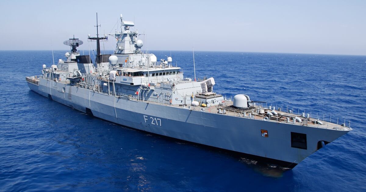 Das deutsche Kriegsschiff ‚Bayern‘ steuert auf den Indopazifik zu