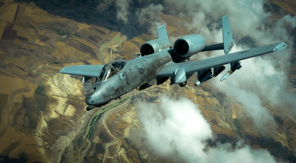Dropping sniper nests in four story buildings: A-10 Warthogs earn