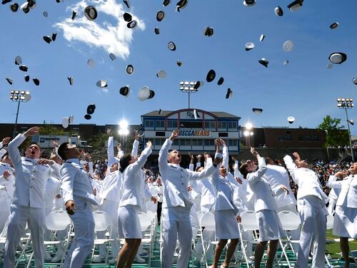 The in-person cover toss may be hard to mimic via live stream. (Jessica Hill/AP)