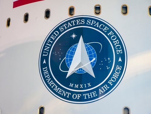 Here's your first look at the Space Force flag