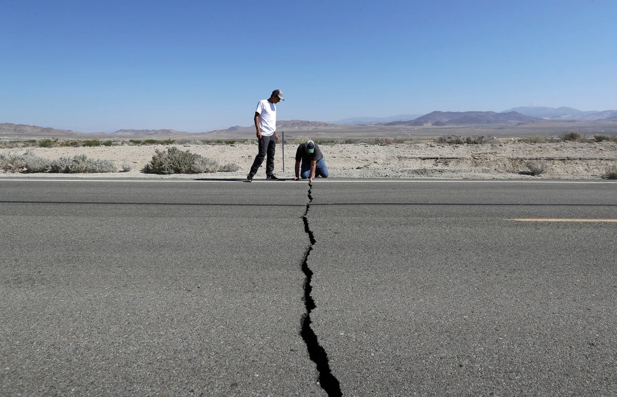Naval Air Weapons Station China Lake Evacuated After Earthquake