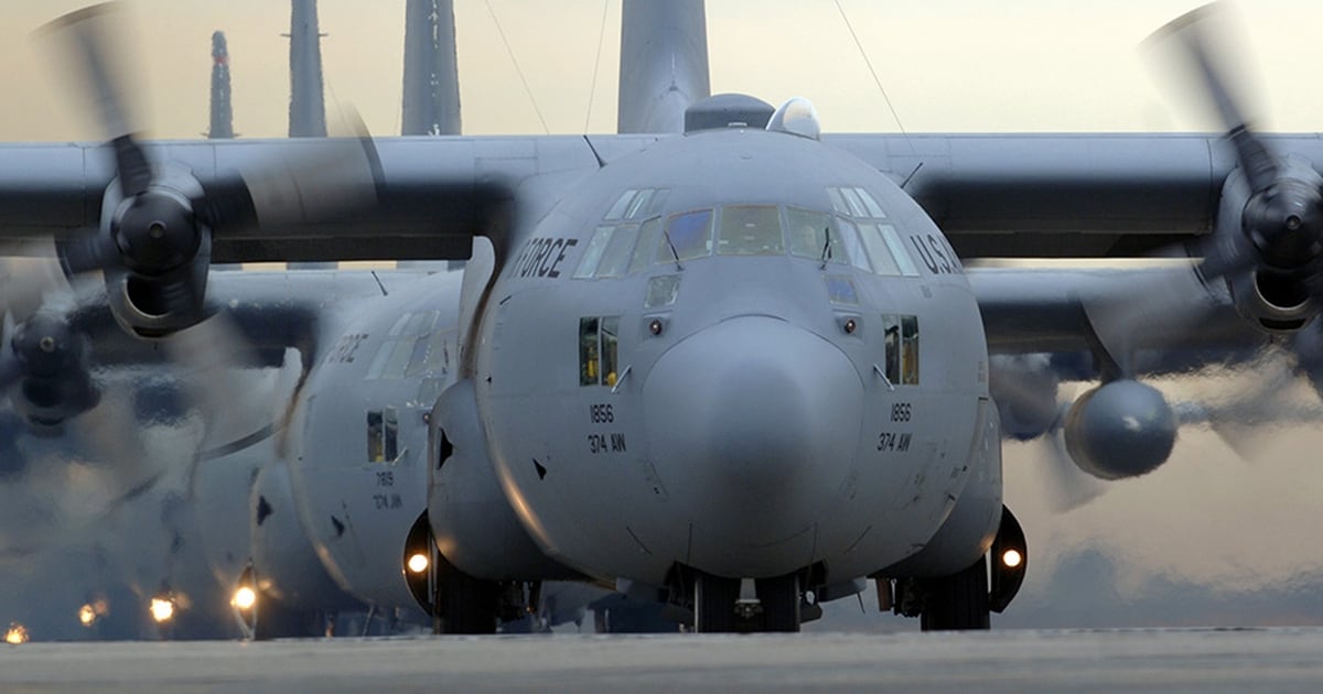 University Receives C 130 Air Force Plane For Research