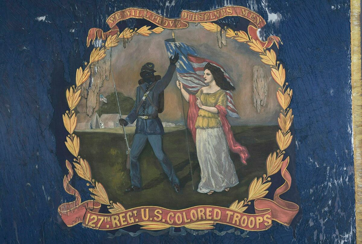 Atlanta To Be Home Of Rare Civil War Flag Of Black Soldiers