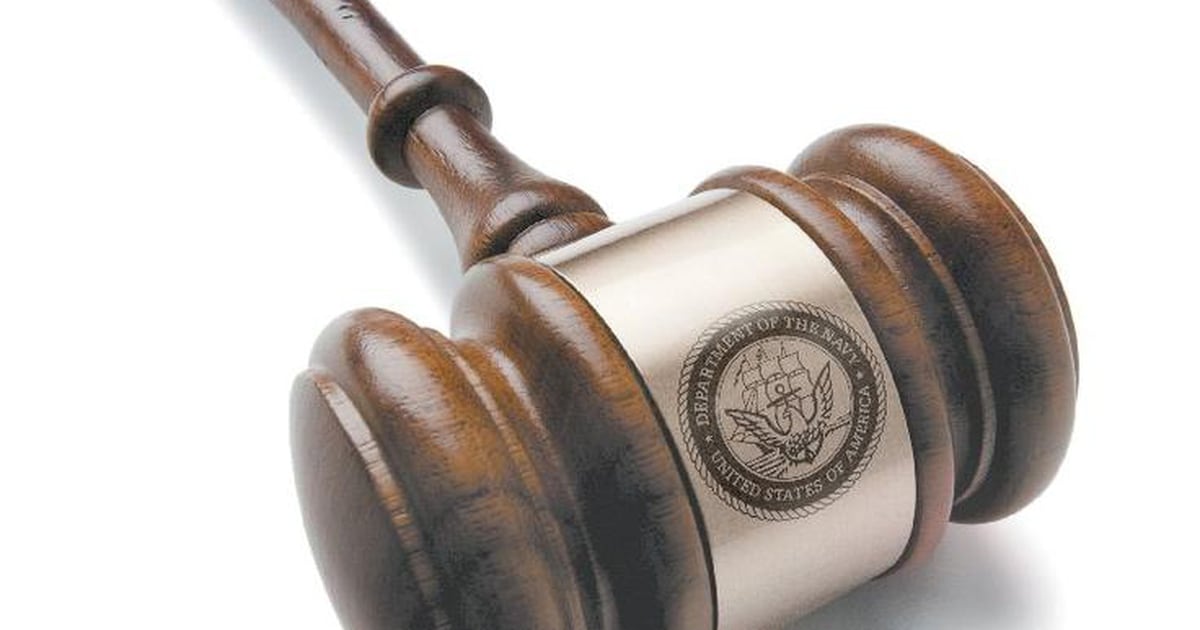 Navy releases results of June courtsmartial