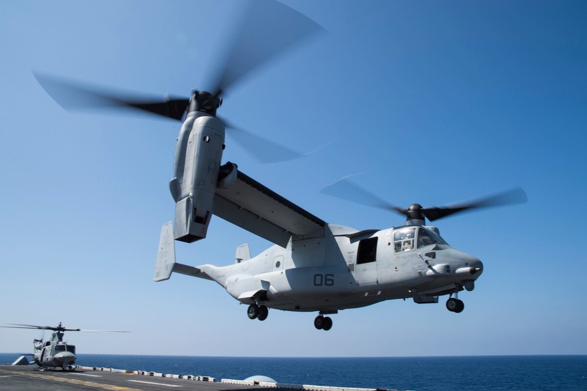 Uae Armed Forces No Negotiations On V 22 Tiltrotor